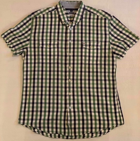👽Tommy Hilfiger Mens Classic Button Down XXL - Picture 1 of 6